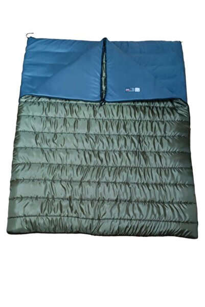 CAMP STORY Sac de dormit dublu din lână gri -18 350 gr KHAKI