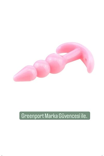 Greenport Anal Tıkaç Plug Pembe Mastürbatör Fantezi