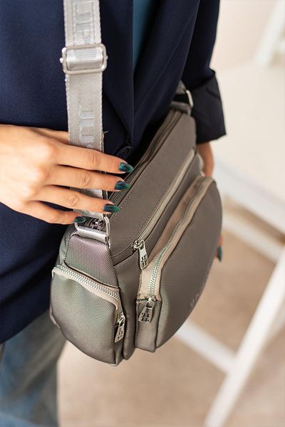 H&D COLLECTİON Geanta de umar model Messenger cu 7 compartimente 6033