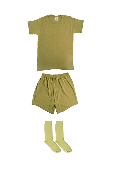 Modaley Giyim Σετ 6 Military Boxer and Don Beginner - Μπλουζάκι, Long Johns, Standard Color - ml01