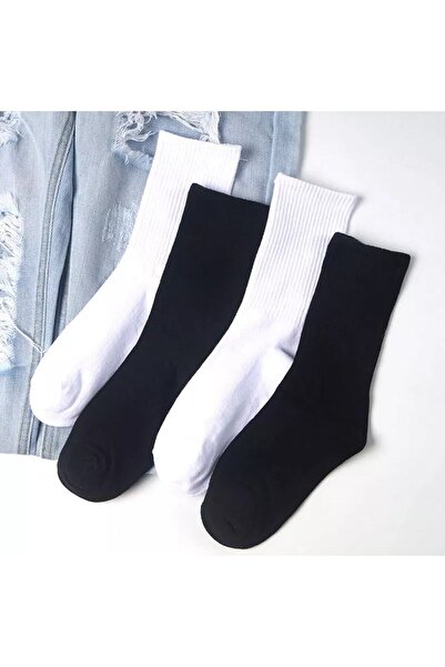 PİERLES 12 пар жіночих прямих білих спортивних шкарпеток