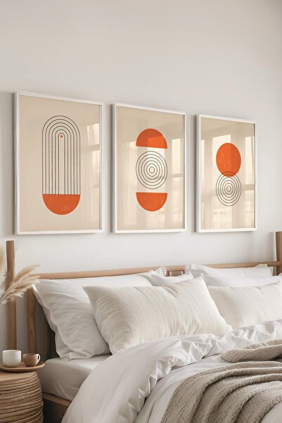 Postifull Set de pictură cu cadru, 3 bucăți de cadru alb și set de postere cu...