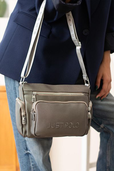 H&D COLLECTİON Geanta de umar model Messenger cu 7 compartimente 6033