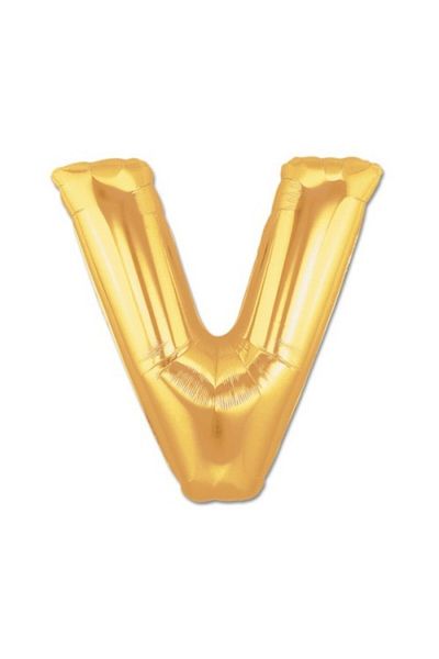 Seyrangah Gold Yellow Foil Letter Balloon 1 Meter