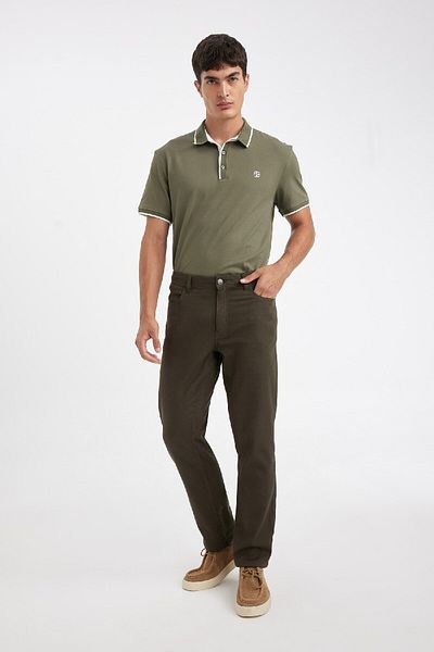 DeFacto Winterhose mit normaler Passform, gerades Bein, Taschen Basic D1049ax24wn