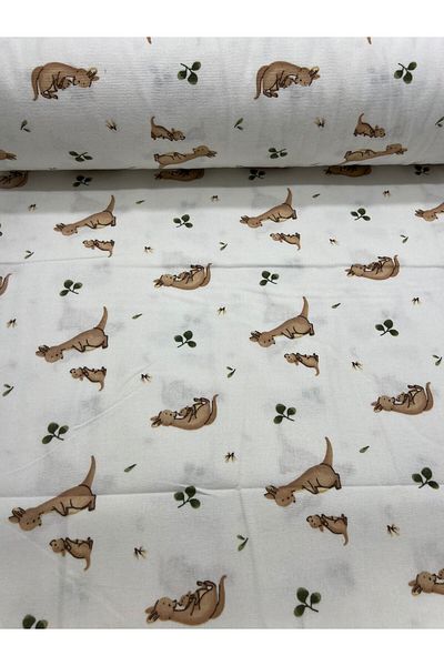 Kumaş Sevdası Flanel Bebe Flanel - Husă de pilota de 240 cm, înfășat, salopetă, rochie, pătură cu husă, deschidere de jos și cort de joacă