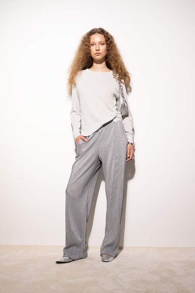DeFacto Glitter Finish Raglan Sleeve Relaxed Fit Sweater