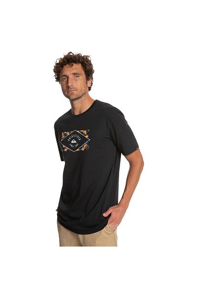 Quiksilver Circledline Men's Black T-Shirt Men's T-Shirt Eqyzt07228