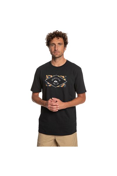 Quiksilver Circledline Men's Black T-Shirt Men's T-Shirt Eqyzt07228