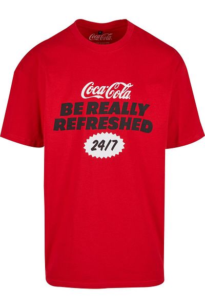 Merchcode Coca Cola Refreshed Oversize Tee