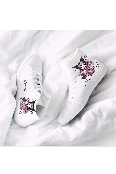 archiepet design special alb simplu sanrio lowers club amine pantofi pentru fete