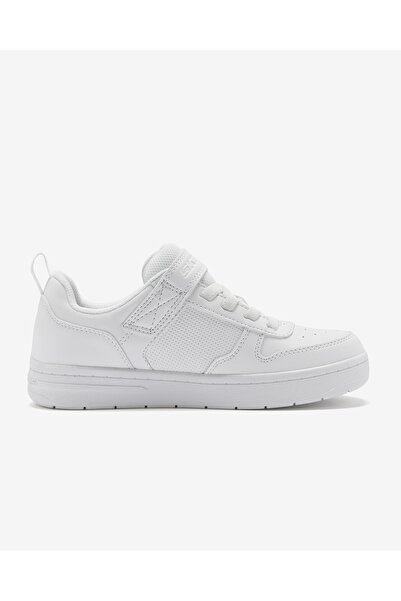 SKECHERS Smooth Street Büyük Erkek Çocuk Beyaz Sneakers 405632l Wht