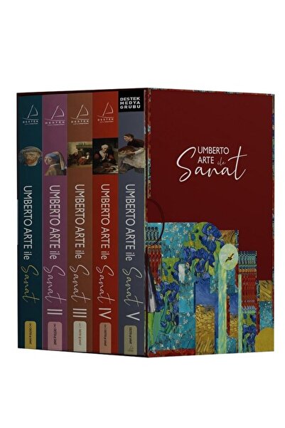Destek Yayınları Umberto Arte İle Sanat Seti - 5 Kitap Takım - Kutulu