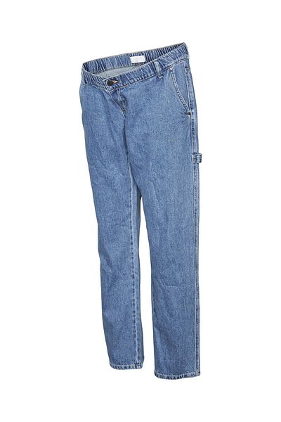 Mama Licious Umstandsjeans mit Dad Fit Umstands-Jeans