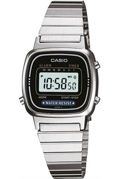 Casio ساعة شبابية رقمية عتيقة LA670WA-1DF