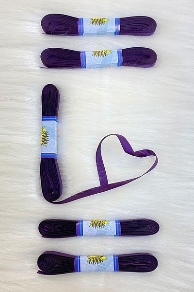 ZEYMERADE 10 Meters Purple Satin Ribbon - 1 cm Bundle Dowry Special Day Gift Decoration Ribbon