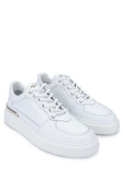 Tamer Tanca Men's Genuine Leather White Sneakers & Sports Shoes
