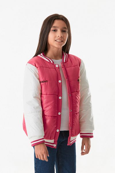 Fulla Moda Ny Embroidered Snap Coat for Girl