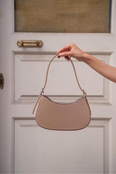 Madamra Nerz Frauen Baguette Tasche
