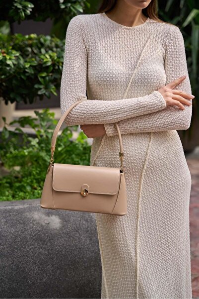 Madamra Mink Women's Retro Leather Look Shoulder Bag with Front Cover