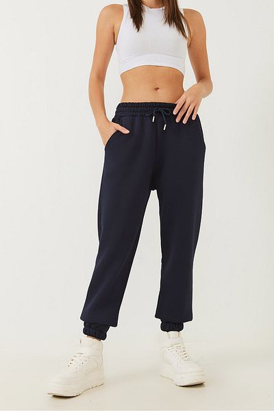 Bianco Lucci Damen-Jogginghose mit Taschendetail und elastischen Beinen MBHS011 60601011