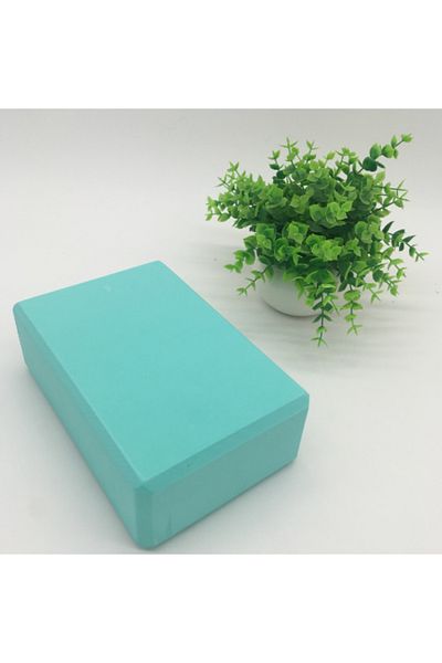 Choice Mint Green Gym Blocks Foam Brick Training Exercise Fitness Set Tool Yoga Bolster Pillow Cushion Stre