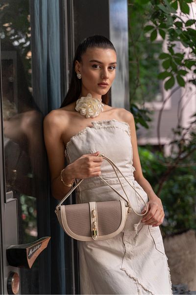 Madamra Norková dámská crossbody kabelka s kontrastním designem
