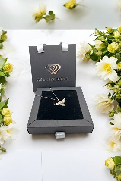 ADA LİFE GÜMÜŞ 925 Ayar Gümüş Anka Kuşu Kadın Kolye (ÖZEL KUTULU)