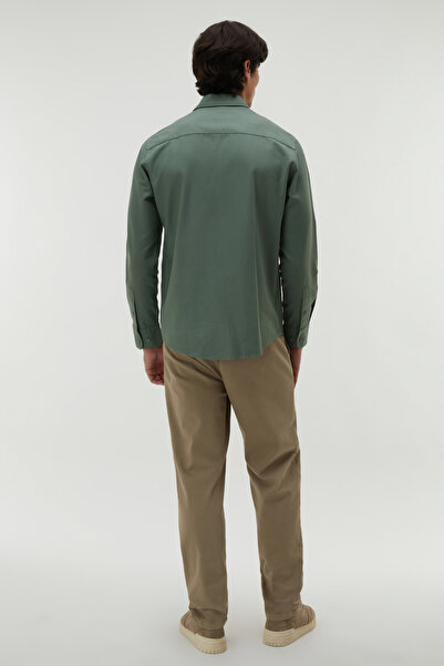 Mudo REGULAR FIT TEK CEPLİ UZUN KOLLU GÖMLEK