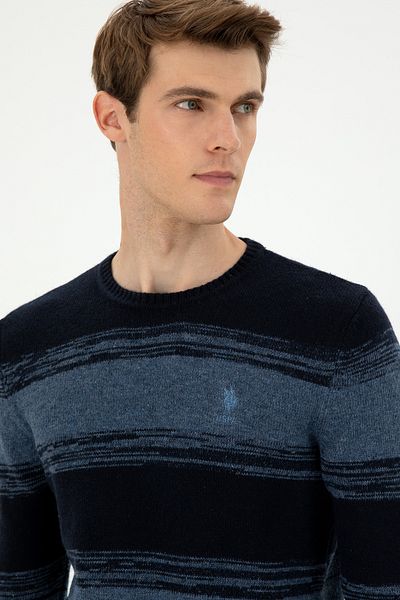 U.S. Polo Assn. Men's Dark Blue Sweater 50293115 -Vr032