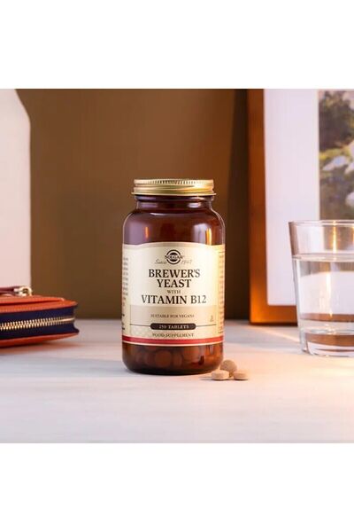 Solgar Brewer's Yeast With Vitamin B12 250 Tablet