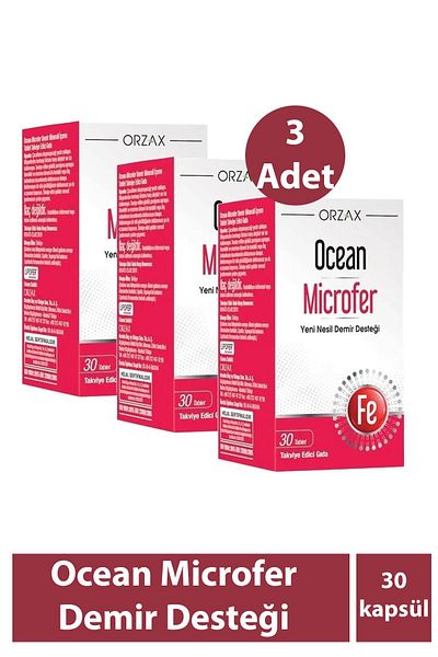Ocean Microfer 30 Tablets - Pack of 3