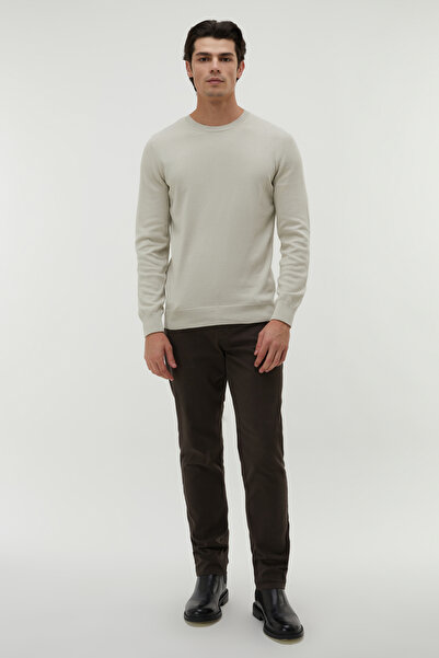 Mudo بنطال بقصة ضيقة من مزيج القطن