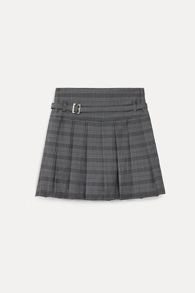 VATKALI Plaid Mini Shorts Skirt