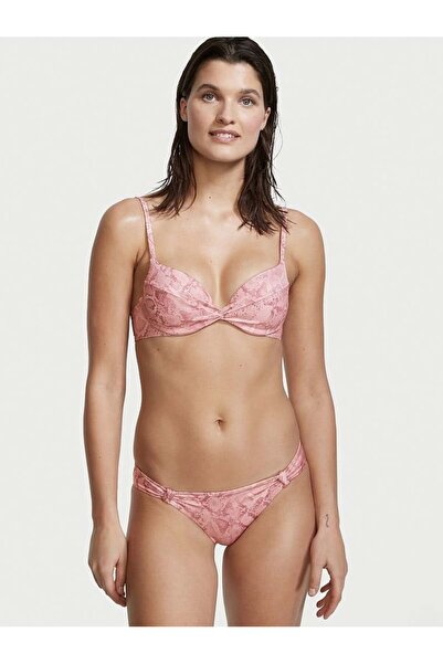 Victoria's Secret Büzgülü Çıkarılabilir Push-Up Bikini Üstü