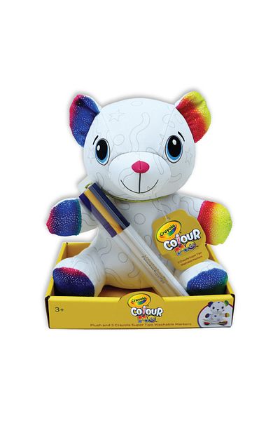 Crayola Colour Me Plush Bear