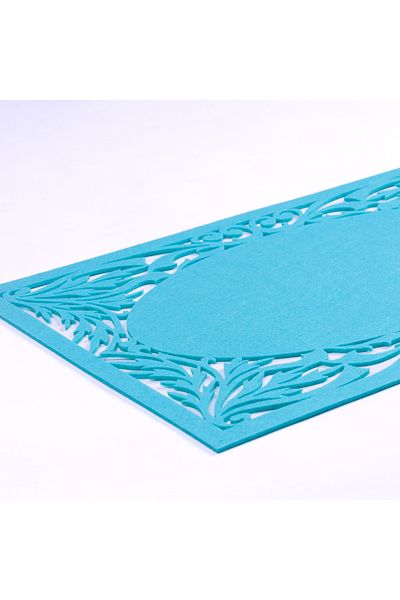 Bimotif Baby Blue Felt American Service, Ramura - 29x45 Cm 1 Buc