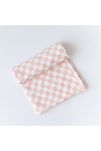 Mama Yoyo Baby&Kids Multi-Purpose Organic Muslin Blanket - 100 x100 cm Powder Dama