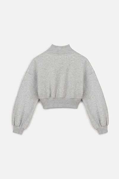 VATKALI Oversized Crop Sweatshirt