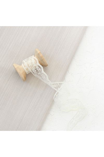 Bimotif Κορδέλα δαντέλα 2 μέτρα, 2 cm Κρέμα