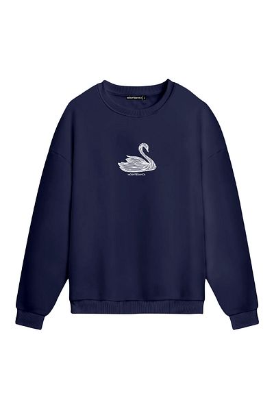 Mounte Bianca Unisex Swan II - Κανονικό φούτερ