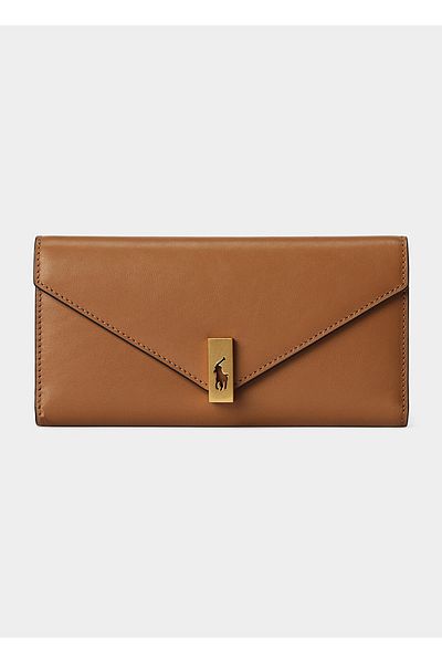 Ralph lauren leather wallet outlet