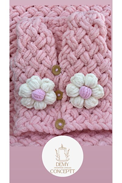 Alize Pink Puffy Baby Vest