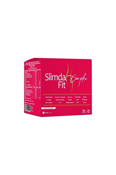 Tab Slimda Fit Complex 60 كبسولة 20 كيس8680133001925