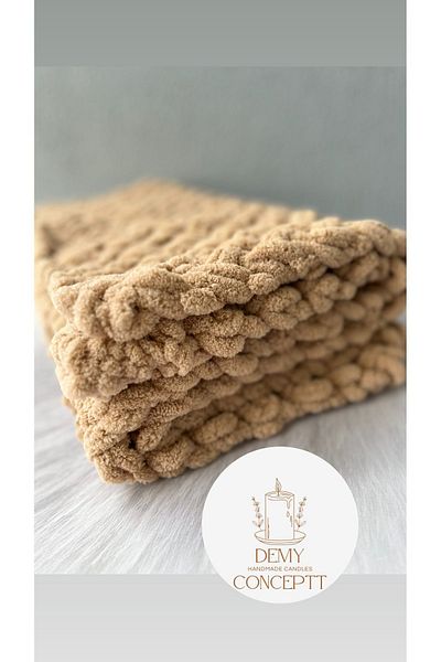 Alize Baby Blanket - Puffy Design