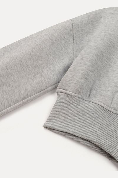 VATKALI Oversized Crop Sweatshirt