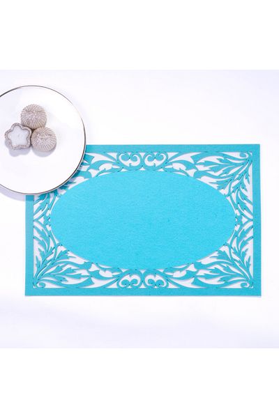 Bimotif Baby Blue Felt American Service, Ramura - 29x45 Cm 1 Buc