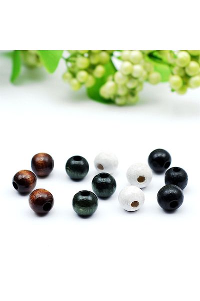 Bimotif Wooden bead, gothic 100 gr(Dark Green)