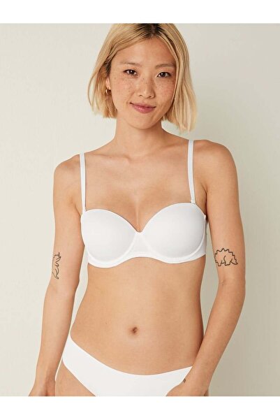 PINK Wear Everywhere Çok Yönlü Push-Up Straplez Sütyen
