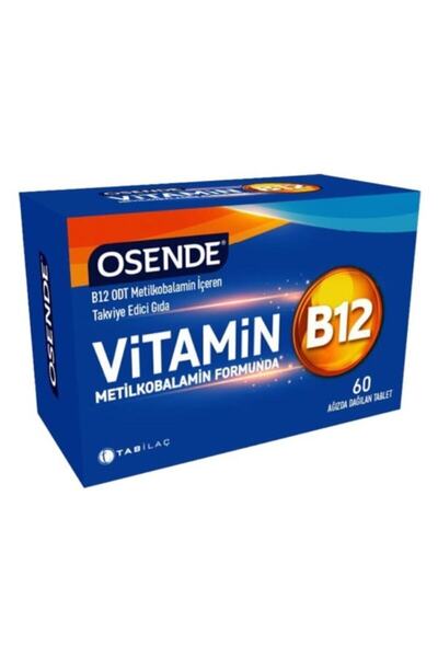 Tab İlaç Osende Vitamin B12 60 Dispersing Tablets